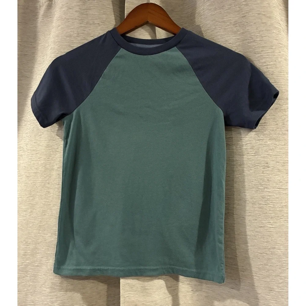Sonoma The Everyday‎ Tee Short Colorblock Size Small